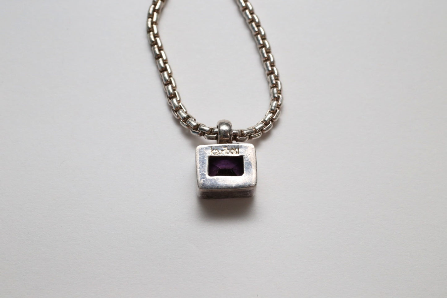 Karibou Sterling Silver Choker Necklace, 15.75 inches - 15.9g