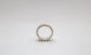 Sterling Silver Studded Ring, Size 6 - 13.8g