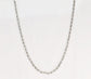 14k White Gold Unique Diamond Link Chain, 38.5 inches - 175.5g