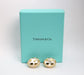 Tiffany & Co. by Angela Cummings 18k Yellow Gold Mother of Pearl Earrings, 16.9g