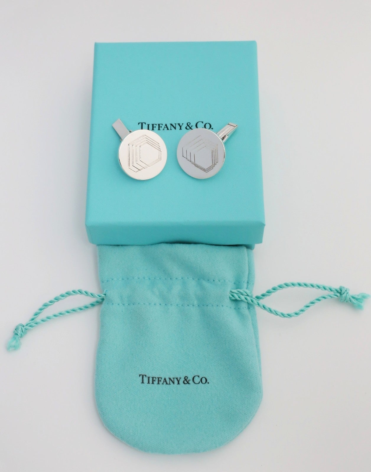 Tiffany & Co Sterling Silver Cufflinks