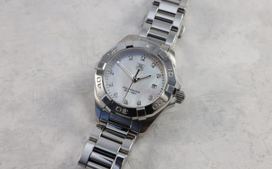 Tag Heuer Ladies Aquaracer 300mm Diamond Dial 27mm Watch WAY1413.BA0920