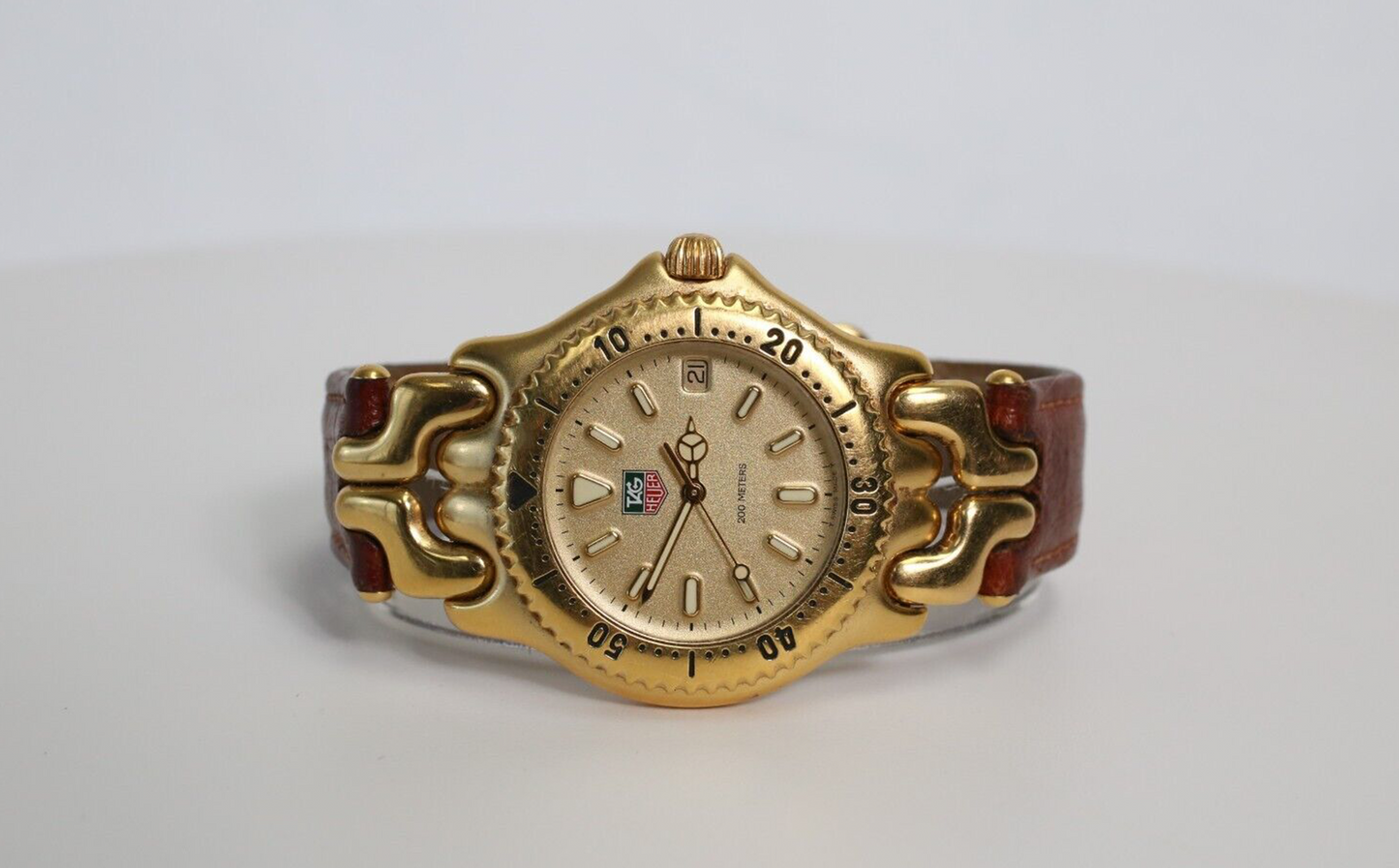 Vintage Tag Heuer SEL Gold-Toned Professional 200M S94.406C Watch