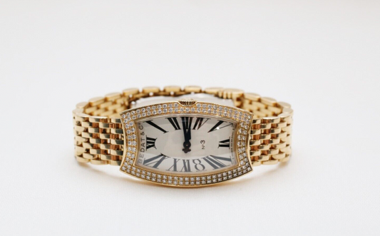 Bedat & Co. 18k Yellow Gold Ladies Diamond Watch No. 3 Ref 384