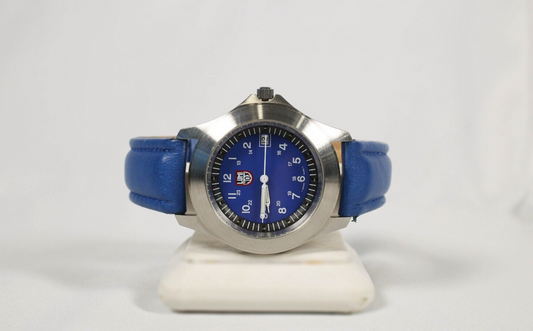 Luminox Stainless Steel Blue Dial Date 39mm Quartz Watch