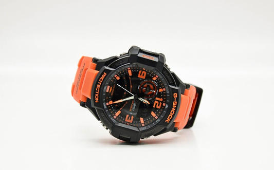 Casio 5302 G-Shock Men's 20BAR Water Resistant Orange Watch