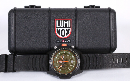 Luminox XB.3798.MI Men's 45mm Swiss Quartz Chronograph Green Dial Watch