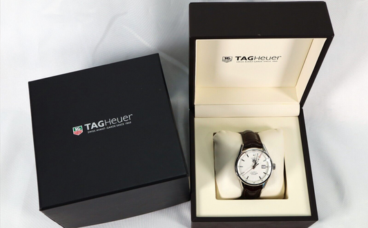 Tag Heuer Carrera WAR2011-0 Calbire 7 Twin-Time 41mm Watch