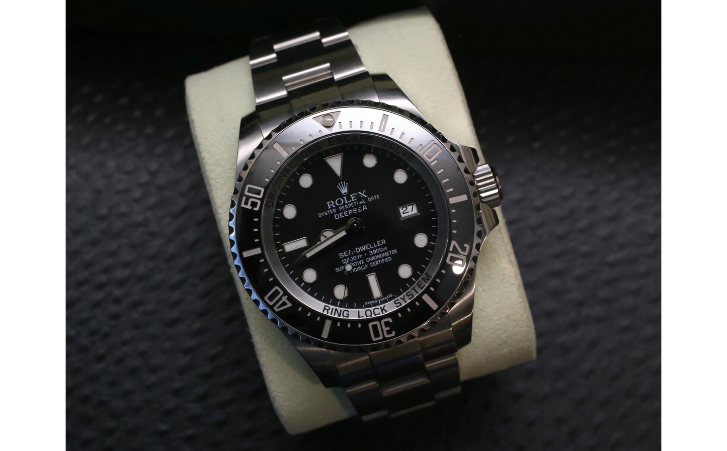 Rolex Sea-Dweller 116660 Stainless Steel Oyster Bracelet, Box & Papers