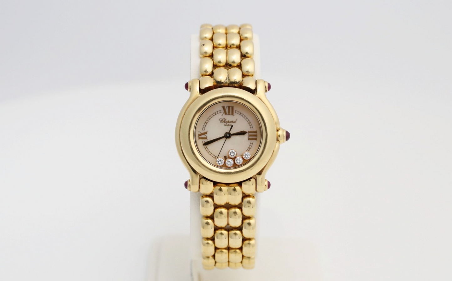 Chopard Happy Sport 18K Yellow Gold Ref 27/6150-22 Ladies Wristwatch - 106.5g
