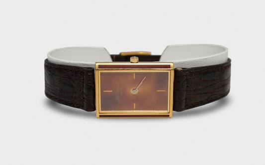 Vintage S.T. Dupont Chinese Lacquer Quartz Watch