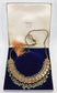 Antique 22k Yellow Gold Mughal Enameled Diamond & Ruby Indian Bridal Neckpiece, 127.0g