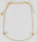 18k Yellow Gold Beaded Rope Necklace, 36.5 inches - 14.0g