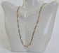 14k Yellow Gold Figaro Chain, 24 inches - 9.1g
