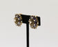 Vintage 14k Yellow Gold Opal Earrings, 10.5g