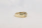 14k Yellow Gold Men's Solitaire Diamond Ring, Size 10 - 11.4g