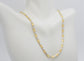 Handmade 19.2k Portuguese Yellow & White Gold Chain, 17.25 inches - 28.0g