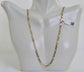 14k Yellow Gold Figaro Chain, 24 inches - 9.1g