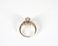 14k Yellow Gold Champagne Marquise Diamond Engagement Ring 1.22cttw, Size 7.5 - 3.2g