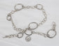 Vintage Michael Dawkins Sterling Silver Toggle Necklace, 24.5 inches - 76.7g