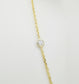 14k Yellow Gold 1.8cttw Diamond Oval Link Necklace, 17 inch - 3.5g