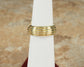 18k Yellow Gold Seidengang SG Athena Diamond & Ruby Ring, Size 6.25 - 17.2g