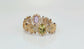 14k Yellow Gold Ladies Multi-Stone Bracelet, 7.75 to 8 inches - 25.2g