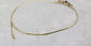 Vintage 14k Yellow Gold Omega Gemstone Choker Necklace, 17 inches - 19.5g