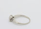 14k White Gold Diamond Ring, Size 6 - 2.2g