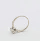 14k White Gold Diamond Ring, Size 6 - 2.2g