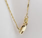 14k Yellow Gold Pear Shaped Diamond Pendant Necklace, 18 inches - 1.6g