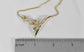 14k Yellow Gold Diamond Pendant Necklace, 18 inches - 14.5g