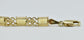 14k Yellow Gold Citrine Tennis Bracelet, 7.25 inches - 6.9g