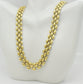 18k Chimento "Gemma" Reversible White/Gold Necklace, 17.5 inches - 40.8g