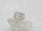 Vintage 14k White Gold Diamond Cluster Ring, Size 8.5 - 13.4g