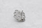 Vintage Platinum 3.3cttw Diamond Brooch, 20.9g