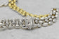 18k Chimento "Gemma" Reversible White/Gold Necklace, 17.5 inches - 40.8g