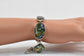 Lucas Lameth Sterling Silver Abalone Link Toggle Bracelet, 7-8inch - 11.0g