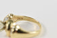 14k Yellow Gold Pear Shaped Diamond Engagement Ring w/ Baguettes 1.69TCW, Size 7.5 - 7.0g