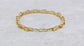 14k Yellow Gold Citrine Tennis Bracelet, 7.25 inches - 6.9g