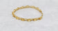 14k Yellow Gold Citrine Tennis Bracelet, 7.25 inches - 6.9g