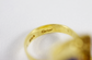 Vintage 18k Yellow Gold Cartier Geometric Lapis Lazuli Ring, Size 4.5 - 10.8g