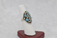 Sterling Silver King Manassa Turquoise Ring, Size 7.25 - 9.0g