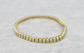 14k Yellow Gold Ladies 4.5cttw Diamond Tennis Bracelet, 7 inches - 18.0g