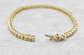 14k Yellow Gold Ladies 4.5cttw Diamond Tennis Bracelet, 7 inches - 18.0g