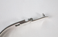 Sterling Silver Blue Enamel Cuban Chain & Cuff Bracelet, 7.5 inches - 36.0g