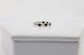 NEW Tiffany & Co. Sterling Silver Black Spinel Ziegfeld Ring, Size 7.5 - 2.9g