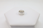 NEW Tiffany & Co. Sterling Silver Beaded Edge "I Love You" Ring, Size 4.5 - 6.6g