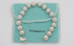 Vintage Tiffany & Co. Sterling Silver 10mm Beaded Bracelet, 7 inches - 17.0g