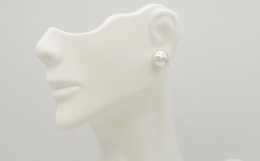 Tiffany & Co. Sterling Silver 10mm Ball Stud Earrings, 4.5g